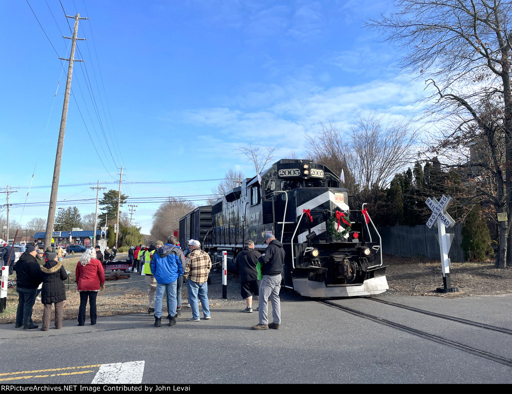 TFT Train in the Farmingdale Business District